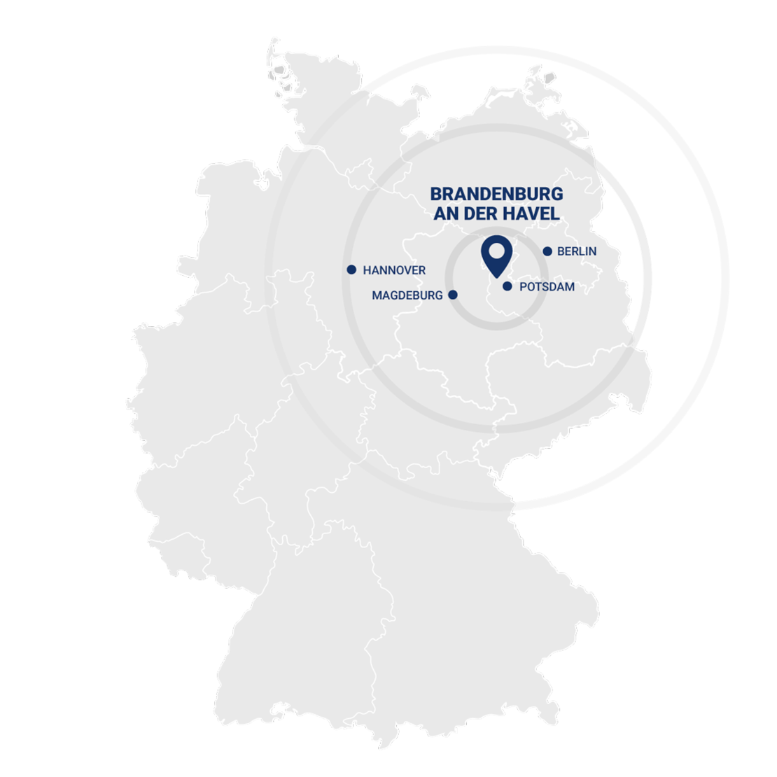 Deutschlandkarte Wusterwitz Brandenburg