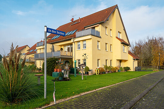 Hausansicht Immobilienprojekt Wusterwitz